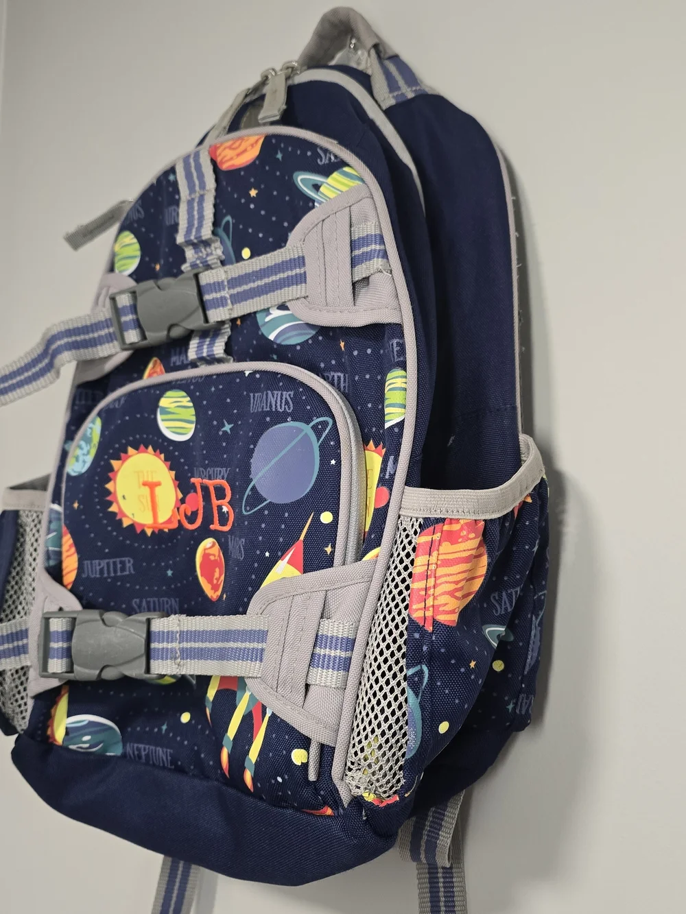 Pottery Barn Kids Space Rocket Mackenzie Backpack, Glows SMALL. Back To School.
